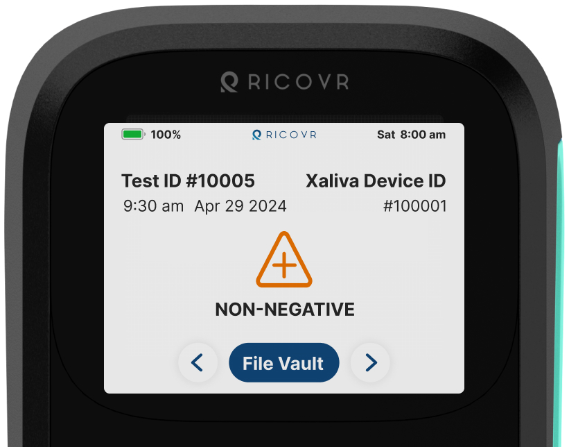 Accurate detection of cannabis (THC) presence of recent use or during the workday with the Xaliva® THC optical biosensor